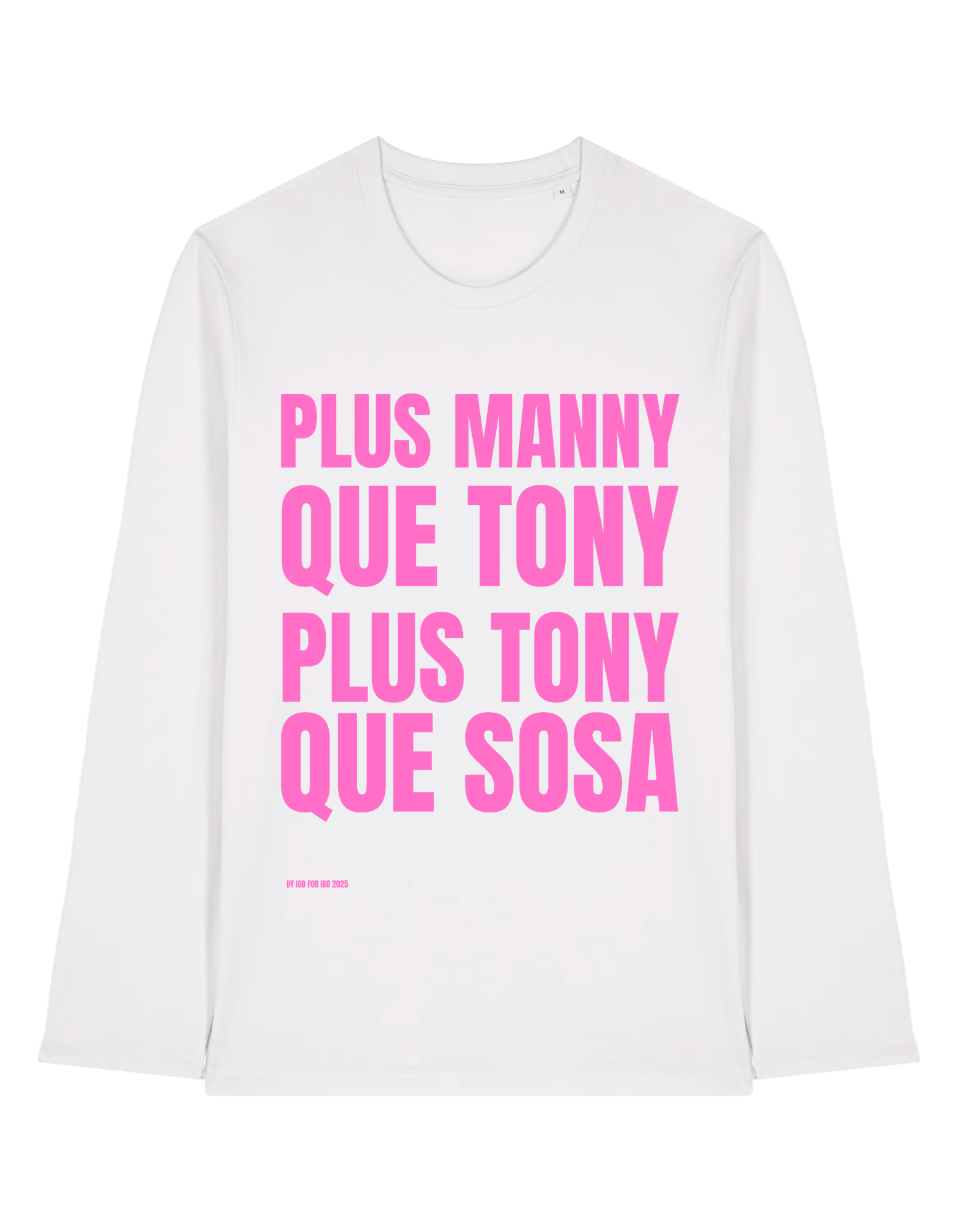 MANCHES LONGUES PLUS MANNY ROSE