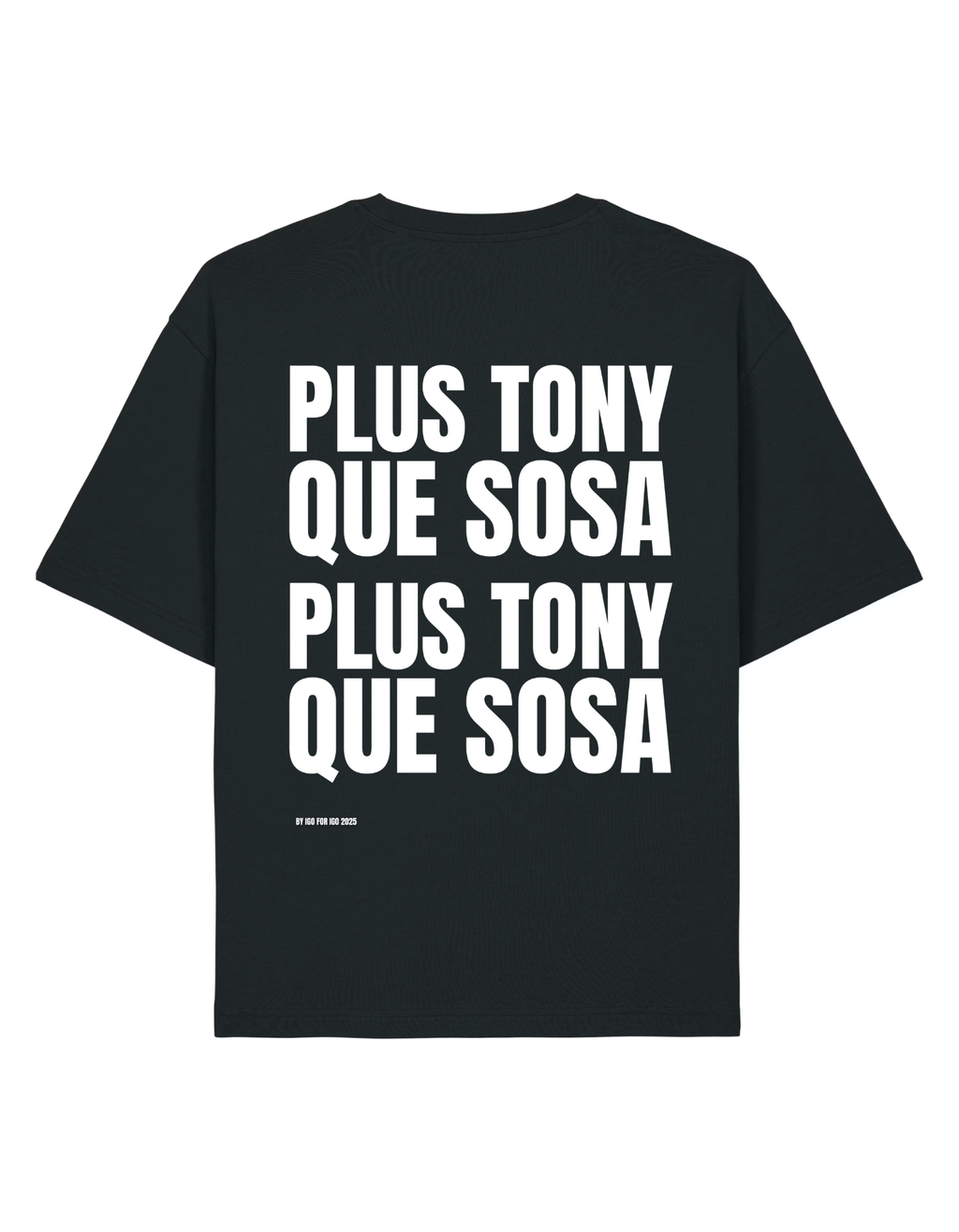 T-SHIRT PTQS PLUS TONY NOIR