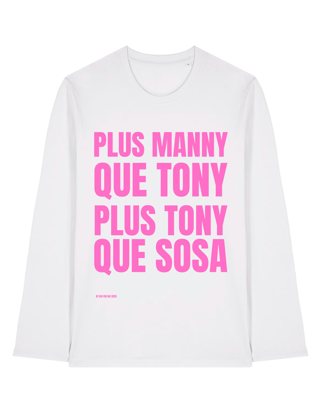 MANCHES LONGUES PLUS MANNY ROSE